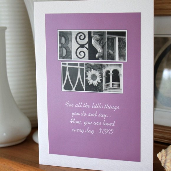 8x10 MOM Alphabet Art photograph - Picture 2 of 2